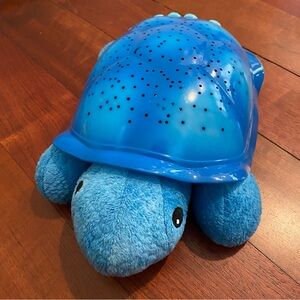 Cloud B Blue Turtle Plush Night Light